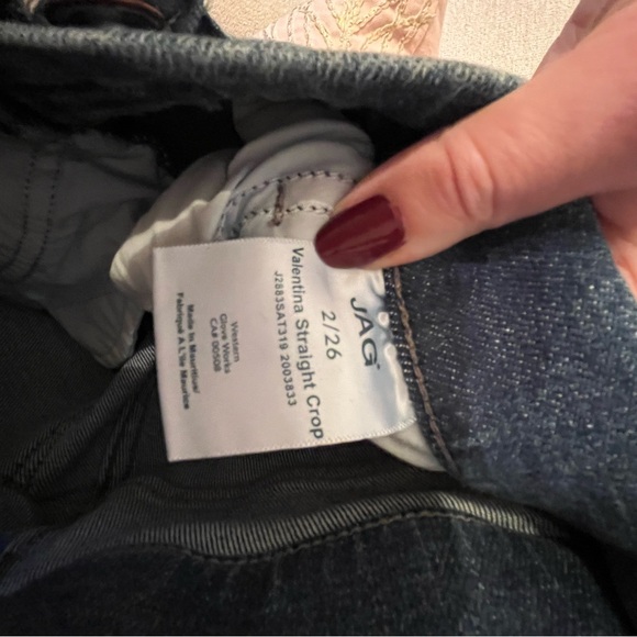 NWT Jag Jeans-Straight/Hi Rise/Crop - Picture 8 of 8